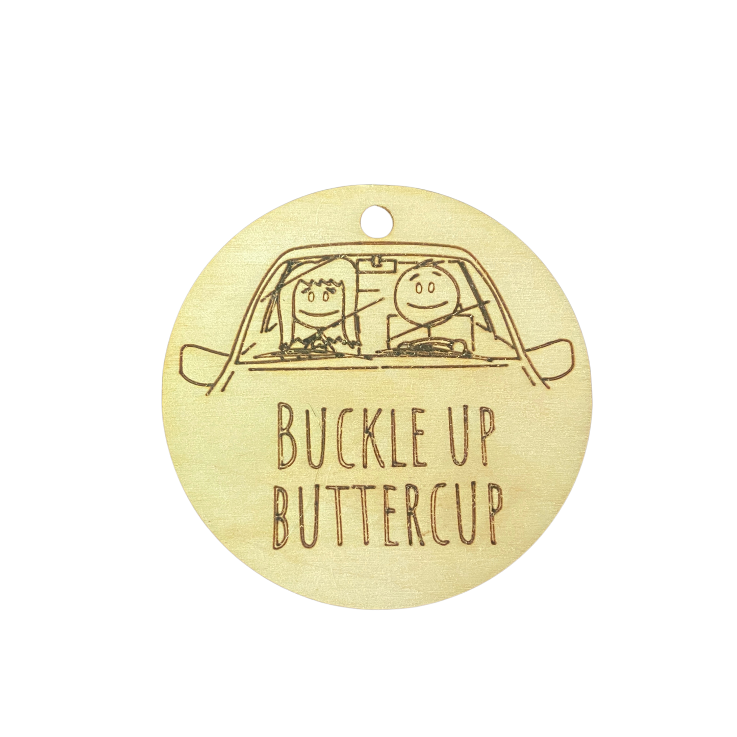 Woodee Buckle Up Buttercup